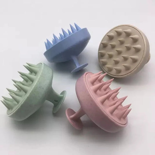 Brosse stimulante cuir chevelu