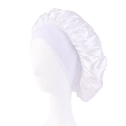 Bonnet de nuit en satin