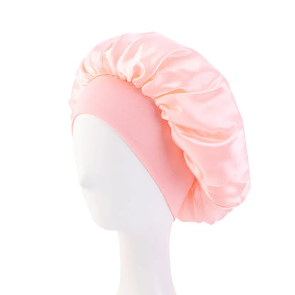 Bonnet de nuit en satin