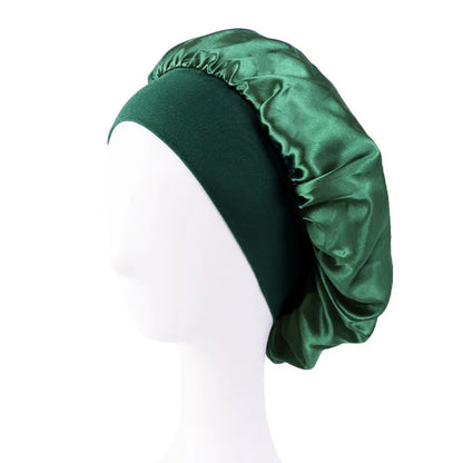 Bonnet de nuit en satin