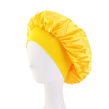 Bonnet de nuit en satin