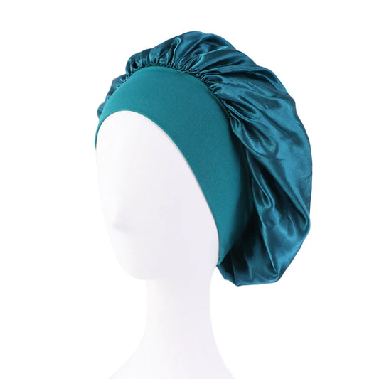 Bonnet de nuit en satin