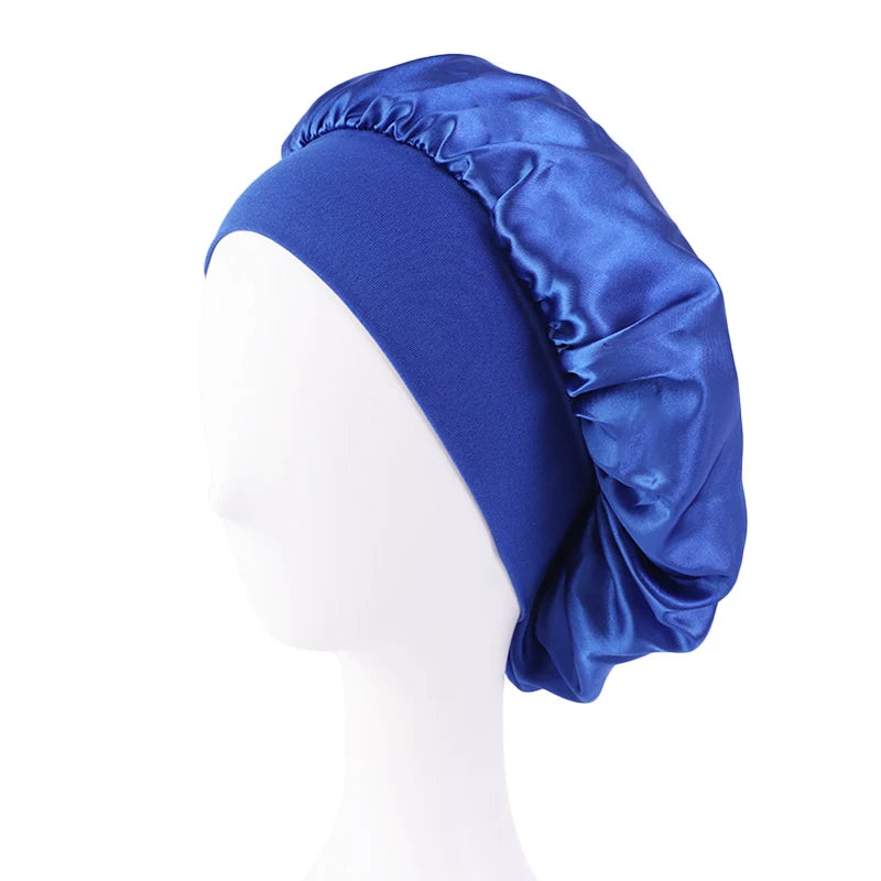 Bonnet de nuit en satin