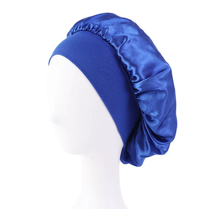 Bonnet de nuit en satin